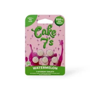 Cake 7's 7-Hydroxy Chewable Tablets Watermelon 200mg