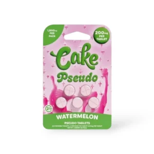 Cake Pseudo Chewable Tablets Watermelon 200mg
